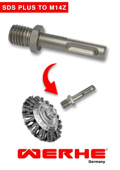 ADAPTER SDS PLUS M14Z SZCZOTKA