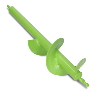 Świder do ziemi 100x450 mm do wkrętarki – sadzenie, drenaż i montaż w ogrodzie