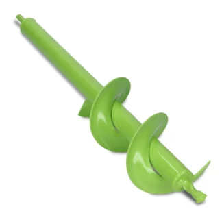 Świder do ziemi 80x450 mm do wkrętarki – sadzenie, drenaż i montaż w ogrodzie