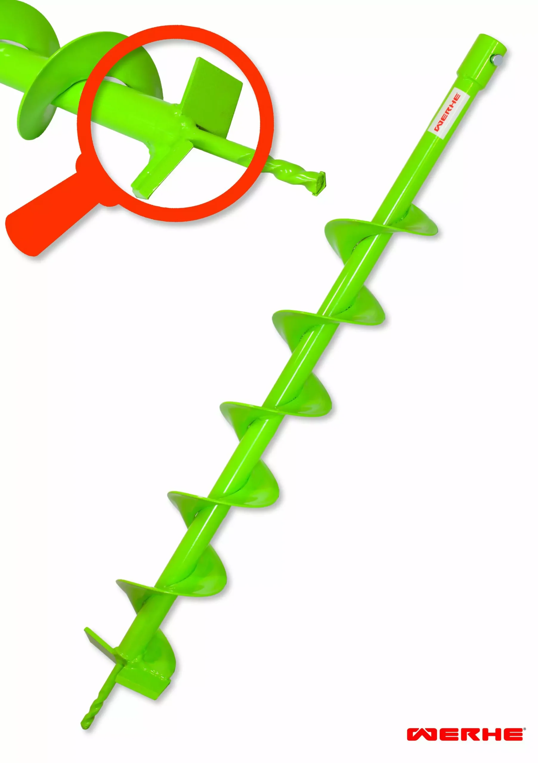 Profesjonalne Wiertło do Gleby 100mm Premium pełne - obrazek 3