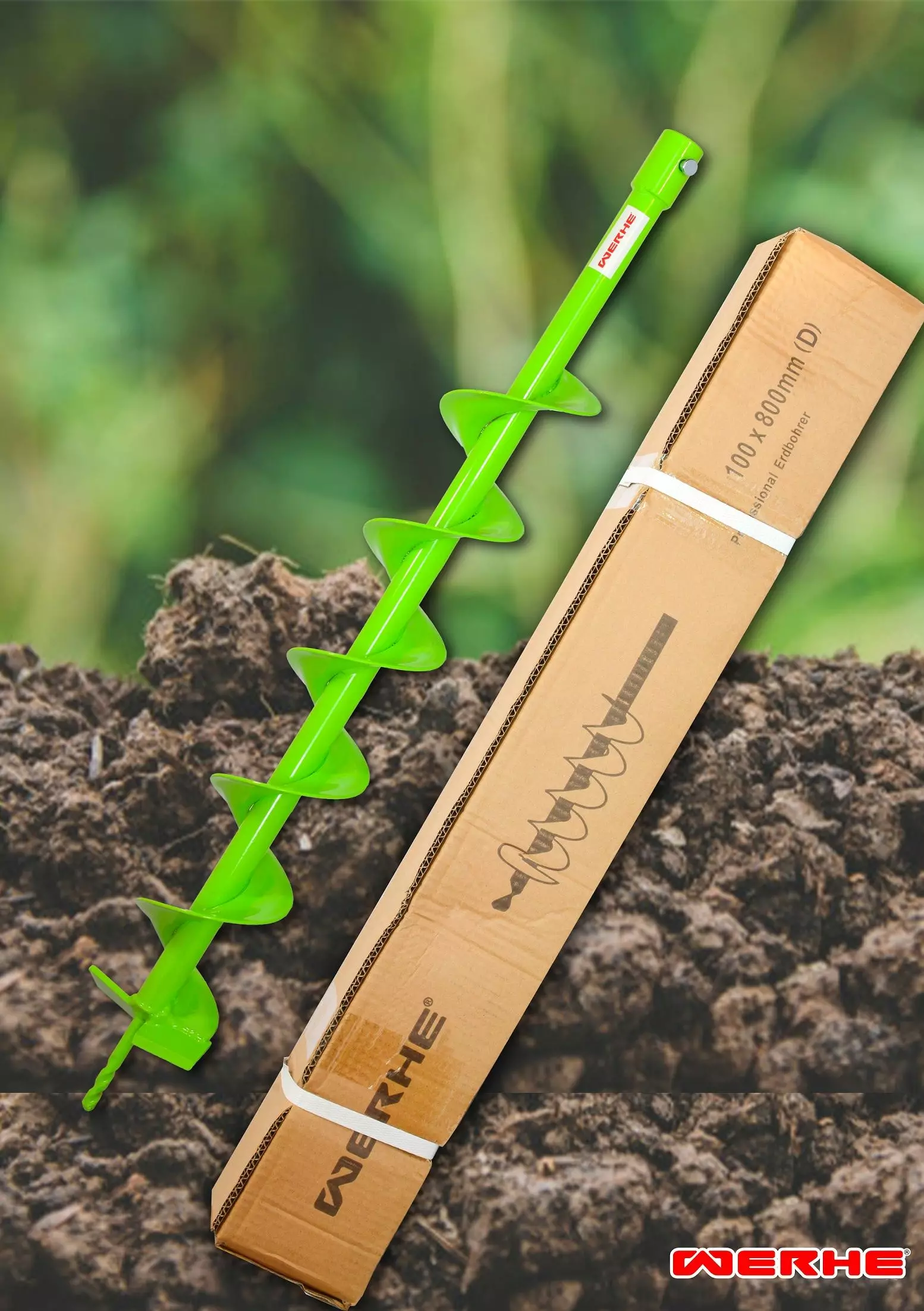 Profesjonalne Wiertło do Gleby 100mm Premium pełne - obrazek 4