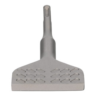 Dłuto łopatkowe zgięte SDS Plus 75 mm – ergonomiczne skuwanie i czyszczenie powierzchni