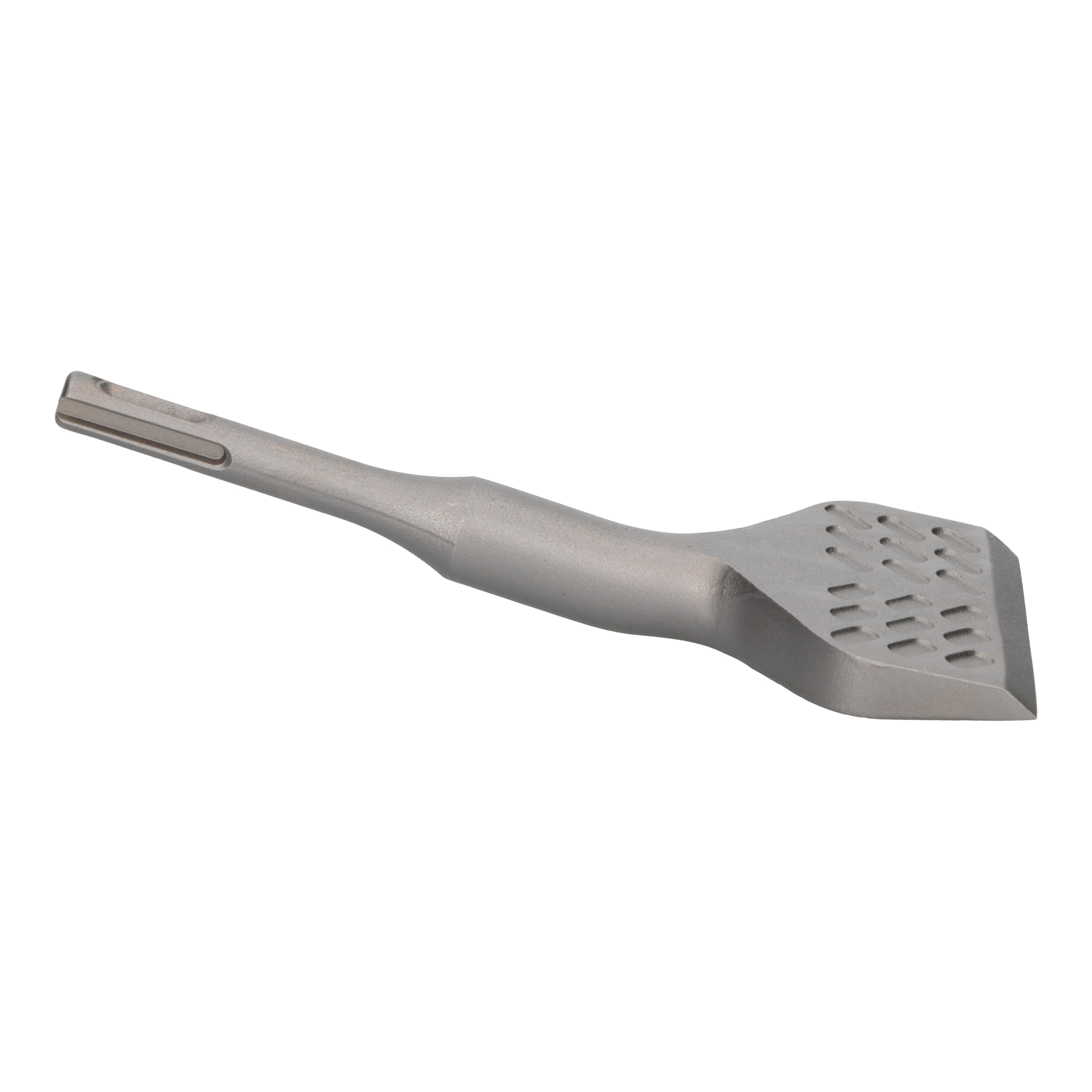 Dłuto łopatkowe zgięte SDS Plus 75 mm – ergonomiczne skuwanie i czyszczenie powierzchni - obrazek 3