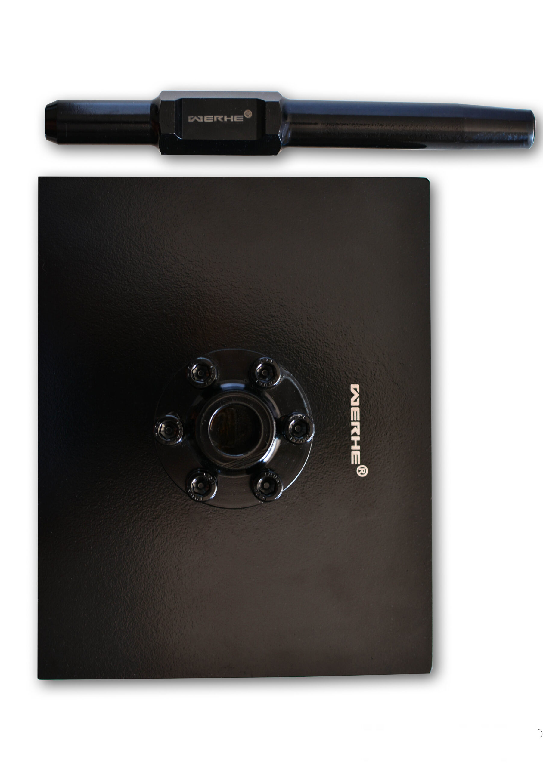 Zagęszczarka do młota HEX 30 mm 250 x 200 mm – płyta ubijająca ze stali hartowanej - obrazek 2